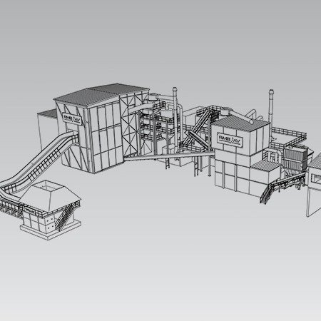 Shredder Treatment Plant